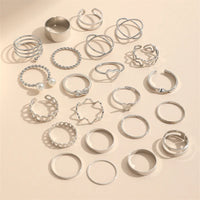 Silber ring Set