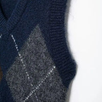 Diamond Knitted Vest